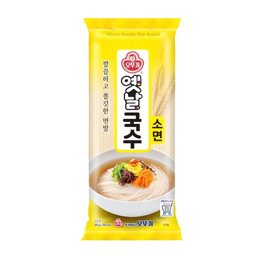 Ottogi Yetnal Guksu So Noodles , 500 g, 1 Pack (옛날 국수 소)
