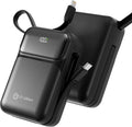 Ojiren All-in-One 22.5 W Gosok Charging Large Size Bojo Pear Teori 20000 mAh, Black , OJMH 811 (오지렌 올인원 22.5W 고속충전 대용량 보조배터리 20000mAh, 블랙, OJMH811)