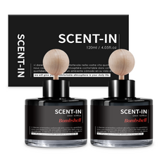 Senteuin Charyangyong Bang Scent Je , Bamswel , 2 Pack (센트인 차량용 방향제, 밤쉘, 2개)
