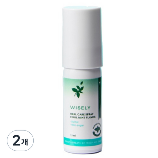 Jeulri Herbal Scent Guchwijegeo Gugang Seupeure , 2 Pack , 15 ml (즐리 구취제거 구강 스프레)