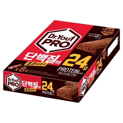 Dakteoyu Peu Protein Ba Chokokeulraesik , 70 g, 8 Pack (닥터유 프 바 초코클래식)