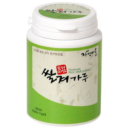 Jayeonmaeul Rice Gyeo Powder 300, 1 Pack , 1 Pack (Jayeonmaeul 프리미엄 쌀겨가루 300, 1개, 1개입)