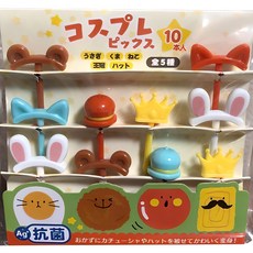 Koseupeure Sirakpik , 10 Pack , 1 Pack (코스프레 도시락픽, 10개입, 1개)