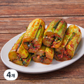 Mosan Kimchi Gatdamgeun Crunchy Cucumber Sobak , 700 g, 4 Pack (모산 갓담근 소박)