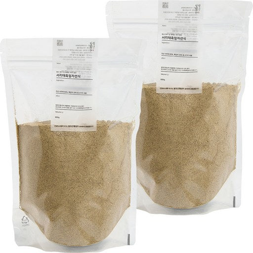 Bangatgancheong Seoritaeheukimjaseonsik , 500 g, 2 Pack (방앗간청 서리태흑임자선식)