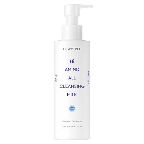 Dyuteuri Ha Amino Ol Cleansing Large Size Milkeu , 400 ml, 1 Pack (듀이트리 하이 아미노 올 클렌징 대용량 밀크, 400ml, 1개)