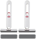 Kkalkkeumpeulreoseu Dayong Jeopsik Seukwiji Mini Mildae Geolre , 2 Pack (깔끔플러스 다용 접식 스퀴지 밀대 걸레)