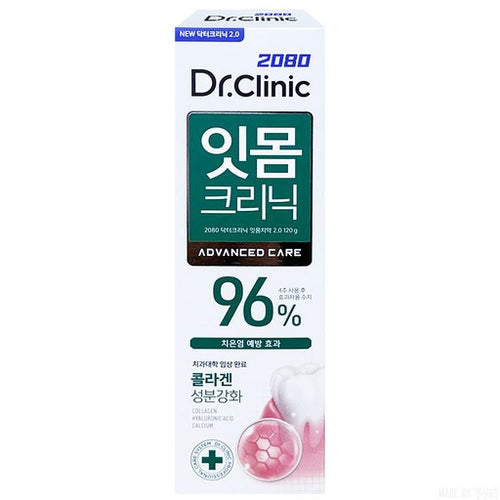 2080 Dakteokeurinik Itmomchiyak Tu , 120 g, 3 Pack (닥터크리닉 잇몸치약 투)