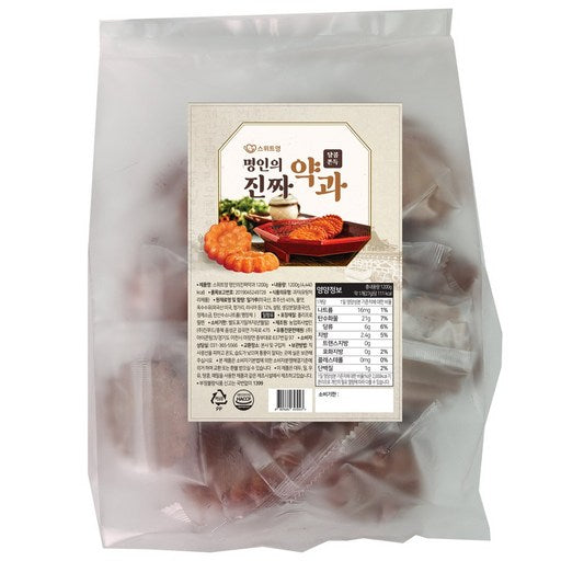 Seuwiteuyeong Myeongin Jinjja Yak , 1.2 kg, 1 Pack (스위트영 명인 진짜 약)