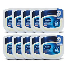 Vaseline Moisturizing Sheet Mask , 1 Pack , 10 Pack (바세린 보습 시트 마스크, 1개입, 10개)