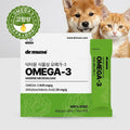 Dakteomyun Gangaji Goyang Sikmulseong Omega 3, 30 Hoebun , Noodles Yeok / Hangsanhwa , 1 Pack (닥터뮨 강아지 고양 식물성 회분 역 항산화)