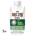 Mediwel Dangsolbeu Ho Flavor Hyeoldanggwanri Gyunhyeong Nutrition Sik , 200 ml, 5 Pack (메디웰 당솔브 호 혈당관리 균형 식)