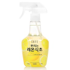 Set Peu Ppuri Lemon Vinegar Jubang Set Jeongje , 400 ml, 1 Pack (세이프 뿌리는 레몬식초 주방세정제, 400ml, 1개)