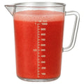 Ribingmekeo Eopsoyong PC Bikeo Byeoun Woteo Packets Teu Mul Pichyeo Gyeryang Cup , Tumyeong , 1 L, 1 Pack (리빙메이커 업소용 PC비커 가벼운 워터포트 물 피쳐 계량컵, 투명, 1L, 1개)