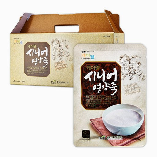 Care Wel Sinieo Nutrition Juk , 40 g, 30 Pack (웰 시니어 죽)