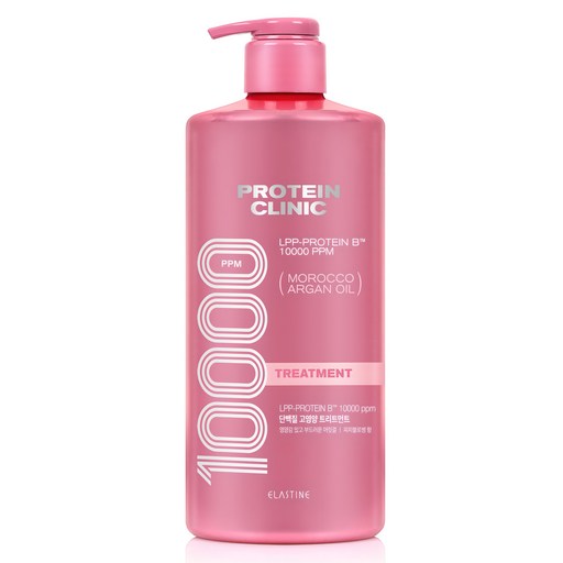 Elraseutin Peutin Keulrinik 10000 Goyeongyang Danbaekjil Treatment Pichibeulsseom Scent , 1 L, 1 Pack (엘라스틴 프틴 클리닉 고영양 단백질 피치블썸)