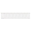 Kiwobori Gangaji Dayong Daehyeonggyeonyong Jeopsik Anjeonmun + Silrikon Paedeu Set CMER 100, White , 1 Set (키워보리 강아지 다용도 대형견용 접이식 안전문 + 실리콘 패드 세트 CMER100, 화이트, 1세트)