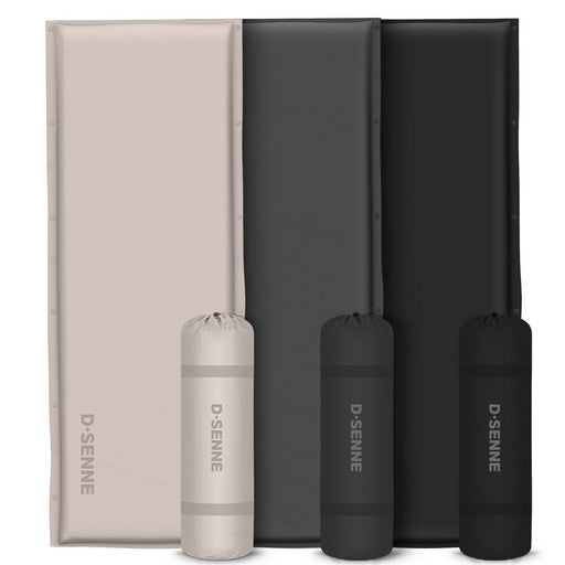 Disenneu Jachung Sheets Teu Gosok Jadongchungjeon Eo Sheets Teu Hwak Sheets Hyeong Kaemping Sheets Teu 5 cm, 1 Pack , Chakol Geure (디센느 자충 트 고속 자동충전 어 확 형 캠핑 차콜 그레)