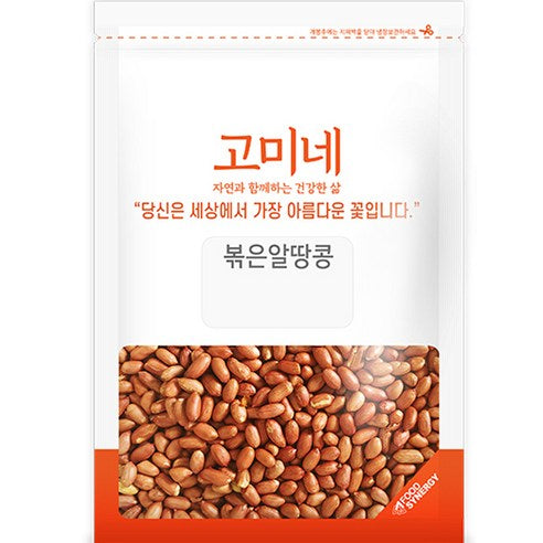 Gomi Bokeunalttangkong , 500 g, 1 Pack (고미네 볶은알땅콩, 500g, 1개)