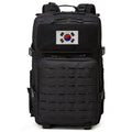 GP Sinhyeong Jeonsulbang 45 L Large Size Baek Pack Mil L Ri Gunin Gunyong Gundae Jeonsul Gonggun Kabang Deungsanbang , Black (신형 전술방 백 밀 리 군인 군용 군대 전술 공군 카방 등산방)