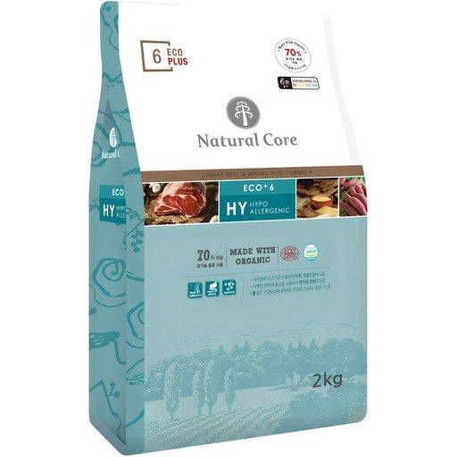 Chyureolkoeo Jeonyeonryeong Gangaji Kopeulreoseu 6 Geonsiksaryo , So , 2 kg, 1 Pack (츄럴코어 전연령 강아지 코플러스 건식사료 소)