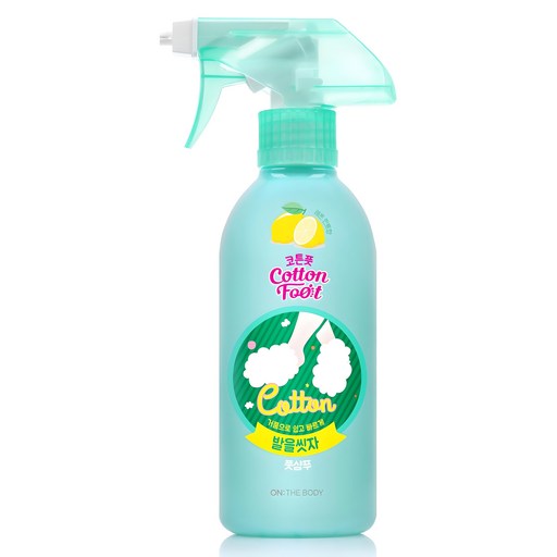 Ondeo Body Koteunput Balssitja Put Shampoo Remonminteu Scent , 1 Pack , 1 Pack , 385 ml (온더 코튼풋 발씻자 풋 레몬민트)