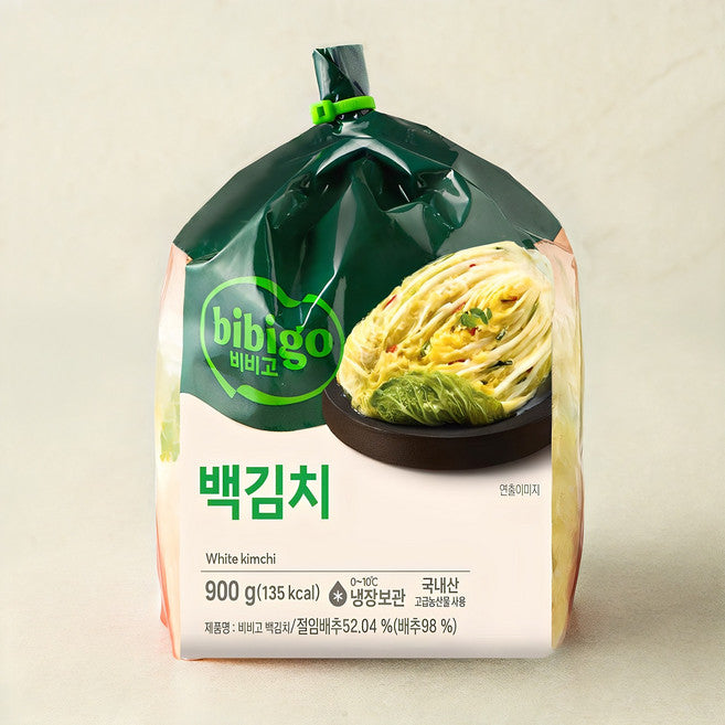 Bibigo Baek Kimchi , 900 g, 1 Pack (백)
