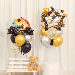 Pi & Biyuniti Joleopsik Pungseonseutaendeugidung Set , 1 Set , 03) Joleoppungseonkkot Set -C Seutaendeu Set ([피앤비유니티] 졸업식 풍선스탠드기둥세트, 1세트, 03)졸업풍선꽂이세트-C스탠드세트)