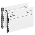 Moteumoteu Taeseukeu Sheets Nijeo 16 WEEKS Peujekteu Peulraeneo , White , 2 Pack (모트모트 태스크 니저 프젝트 플래너)