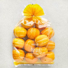 Heukmi 11 brix Watermelon , 5 kg Sang , 1 Pack (성주 당도선별 꼬마참외 10~16입, 2kg(10~16입), 1개)