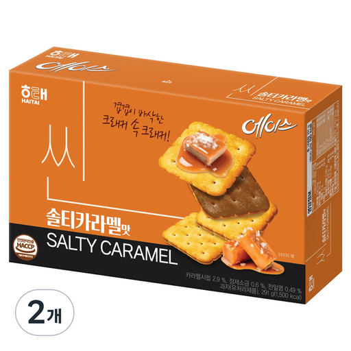Haitai Seu Ssin Soltikaramel , 291 g, 2 Pack (스 씬 솔티카라멜)
