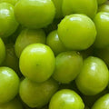 High Sweetness Aepeulcheong Grape Eoteomkeuriseupi Crunchy Dalkom Ssieops Otomkeuriseupi , 1 Pack , Dalkom Aepeulcheong Grape 500 G ([고당도] 애플청포도 어텀크리스피 아삭달콤 씨없는 오톰크리스피, 1개, 달콤 애플청포도 500G)