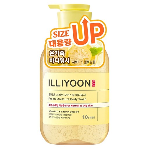 Riyun Peureswi Moseuchwo Body Wosi Siteureoseu Scent , 650 ml, 1 Pack (리윤 프레쉬 모스춰 워시 시트러스)