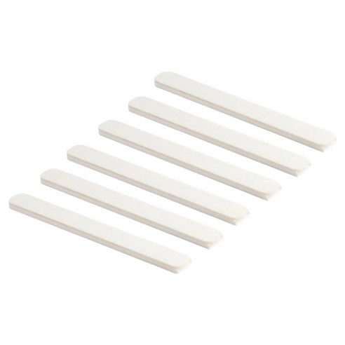 Pyeonsaenghwalyeonguso Jeopchaksik Seulrading Re , 6 Pack , White (편한생활연구소 접착식 슬라이딩 레일, 6개, 화이트)