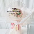 Reobeulripam Johwa Teojiji Anh Magic Kkotpungseon Kkotdabalhyeong Mikseu Buswi 25 cm + LED Jomyeong + Yongdonholdeo 10 p + Reteoring Sheet Ji , Mag (러블리팜 조화 터지지 않는 매직 꽃풍선 꽃다발형 믹스 부쉬 25cm + LED 조명 + 용돈홀더 10p + 레터링 시트지, 매직꽃풍선_꽃다발형_믹스부쉬_핑크믹스, 블랙, 기념일, 1개)