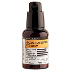 Deoma Pack Tori Naasin Teuraneksamsan 13% Serum , 30 ml, 1 Pack (더마팩토리 나이아신 트라넥삼산 13% 세럼, 30ml, 1개)