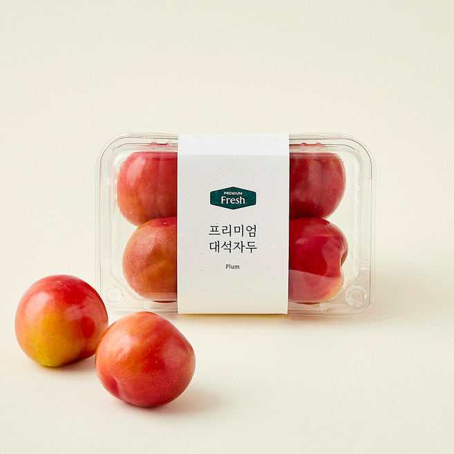 Daeseok Plum , 300 g, 1 Pack (프리미엄 대석자두, 300g, 1개)