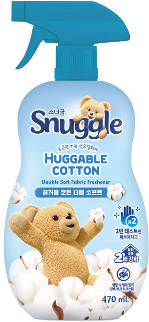 Seuneogeul Heogeobeul Cotton Deobeul Soft Seomyutalchwije Bonpum , 470 ml, 1 Pack (스너글 허거블 더블 섬유탈취제 본품)