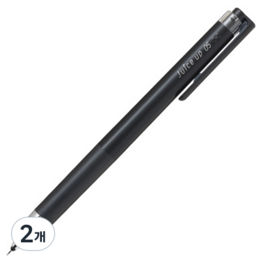 Parotteu Jyuseueop Bolpen 0.5 mm, 2 Pack , Black (파롯트 쥬스업 볼펜)