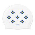 Nubeu Seuwim Blue Deji Silrikon Sumo Suyeongmoja , 1 Pack , White (누브 스윔 데지 실리콘 수모 수영모자)