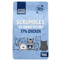 Seukeureombeuljeu Kiteun & Kwinseu Kaet Geonsiksaryo , 750 g, 1 Pack , Chicken (스크럼블즈 키튼 퀸스 캣 건식사료)