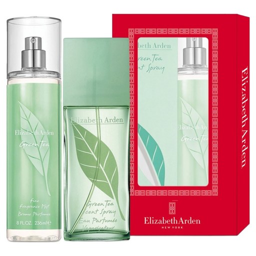 Elrijabeseuaden Green Ti Scent Su 100 ml + Body Miseuteu 236 ml 2 Types Set , 1 Set (엘리자베스아덴 티 수 미스트)